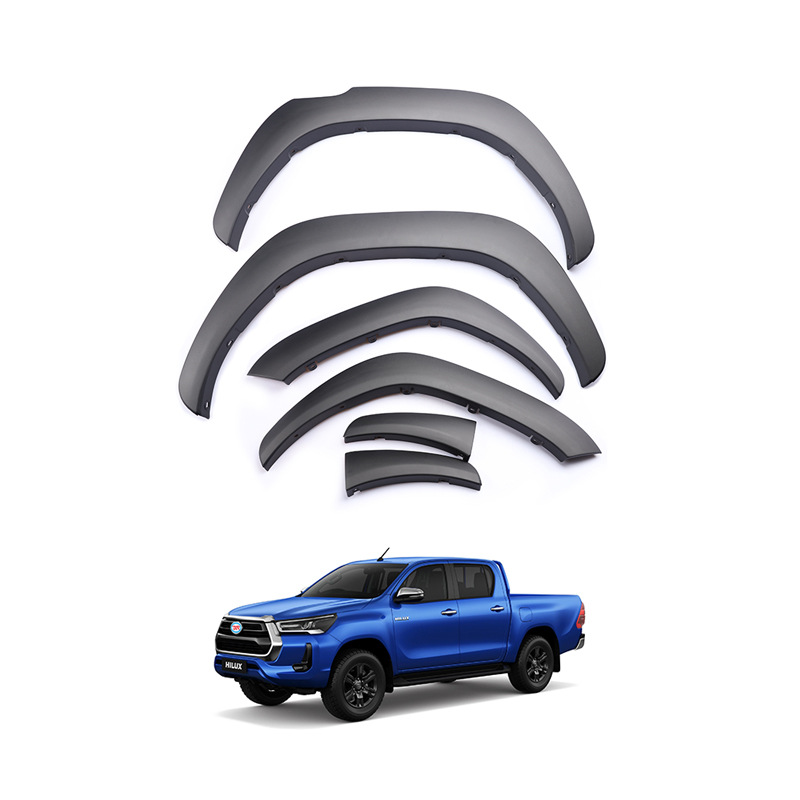 Hilux revo 2016-2020 special small wheel eyebrow 6-piece set