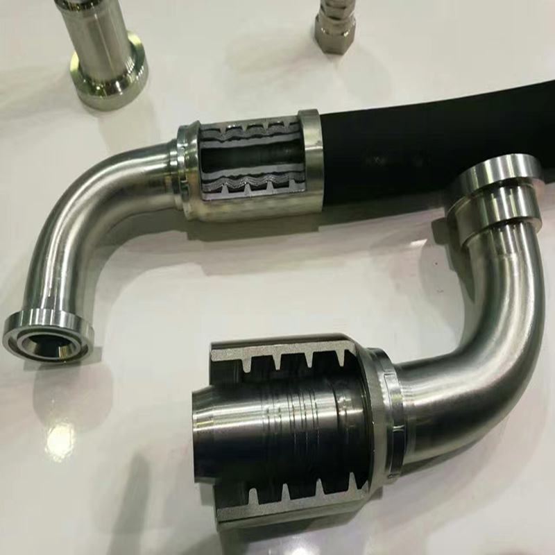 厂家直供NBR丁晴耐油橡胶管，高压钢丝编织油管，液压胶管及总成