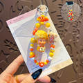 Acessórios de pingente de boneca boneca feita à mão diy estrela bonito frisado telefone móvel pingente de carro chaveiro pingente de boneca 21