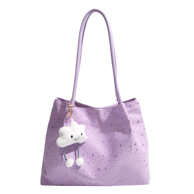 Nicho coreano 2026 nueva estrella nube bolso de hombro de viaje de gran capacidad de mujer bolso lindo image 6