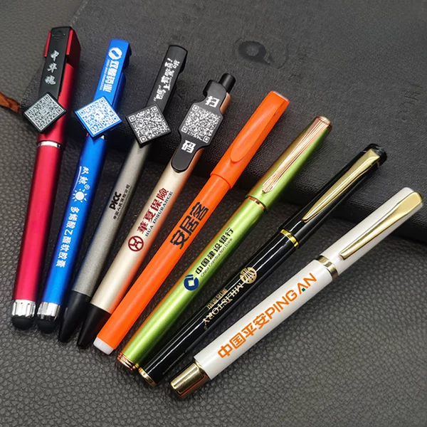 ✅ Factory Direct Supply Engraving Gel Pen Custom Advertising Pen Gift Pen Custom Qr Code Signature Water Pen Wholesale