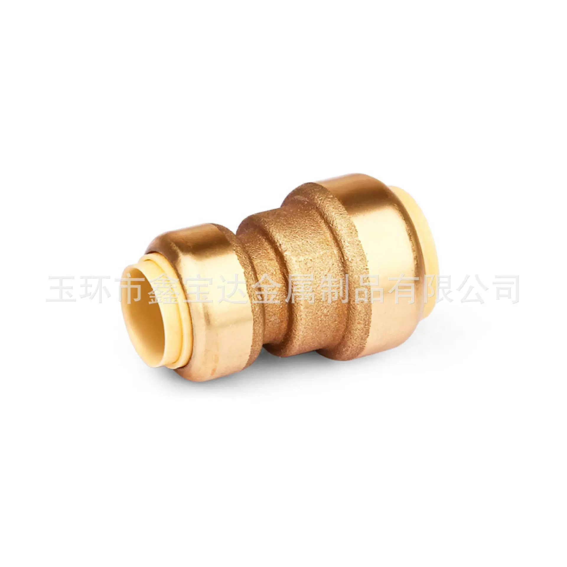 Reduce Coupling Pipe Fittings Push低铅黄铜异径直通快接管件