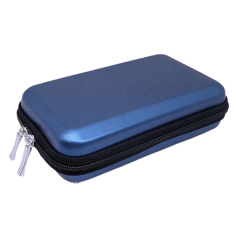 Fabricante en stock bolsa de protección de energía de disco duro móvil cable de datos del auricular U escudo U disco EVA accesorios digitales bolsa de almacenamiento
