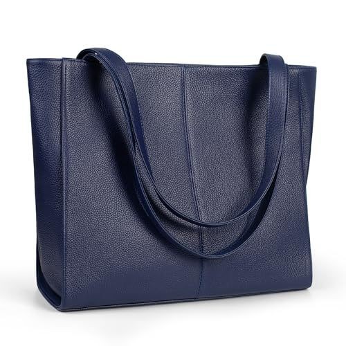 Cross-Border New Women's Tote Bag, Commuter Genuine Leather Shoulder Bag, Handbag, Briefcase With Laptop Compartment - Thumbnail 7
