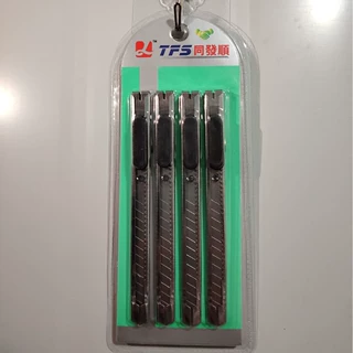 批发加厚刀片小号不锈钢美工刀金属裁纸刀雕刻刀拆快递小刀壁纸刀