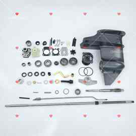 适用6B4老款2冲15马力2冲20马力船外机齿轮箱总成 波箱