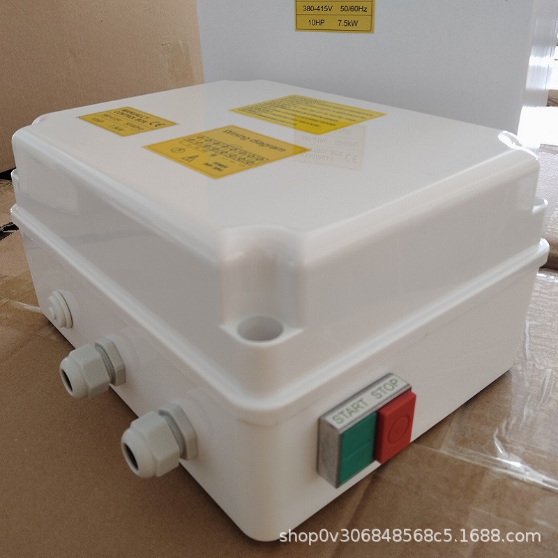 跨境三相控制盒厂家control box 380v 3hp深井泵配件大盒子中东