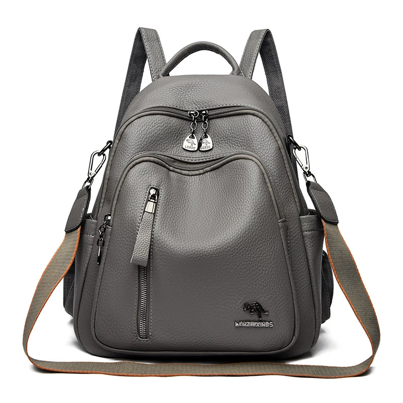 蓝之馨袋鼠 Backpack, shoulder bag, capacious travel bag