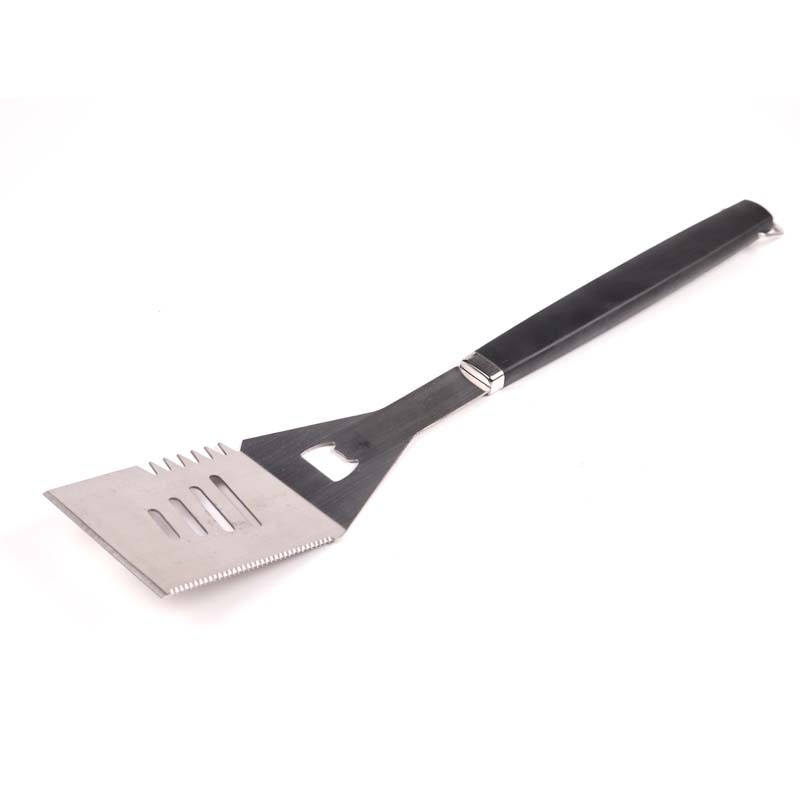 [Fuente de fábrica] Herramienta de barbacoa de acero inoxidable PP mango 7-pieza parrilla traje al aire libre combinación parrilla