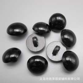 供应高脚半圆光头纽扣 蘑菇塑料钮扣 衬衫动物眼睛鼻子纽扣