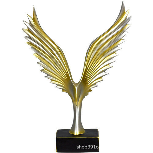 Dapeng Spreads Wings Golden Eagle Office Desk Boss Decoration Crafts Opening Gift Decoration Living Room Ornaments