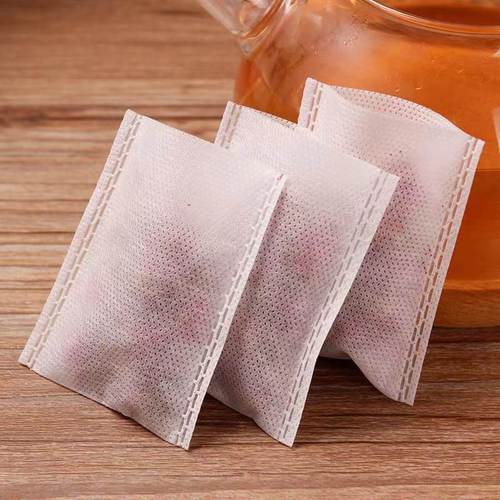 Full-size non-woven heat-sealed flat pocket disposable tea bags herbal decoction filtration bags beauty foot bath bags