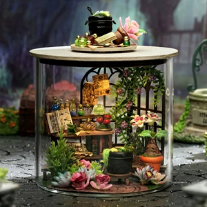 Хижина, трехмерный изысканный конструктор, DIY, домик своими руками, в 3d формате, подарок девушке