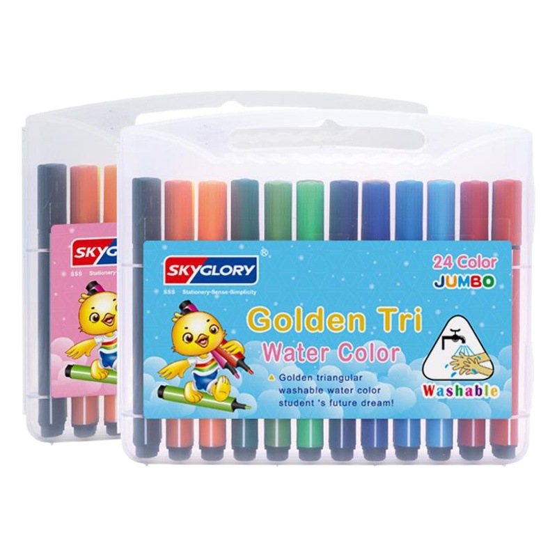 Noya Wholesale Water-Based Acrylic Marker Single Refill Color Round Barrel Smart Ink-Control Watercolor Pen Children's Painting Brush