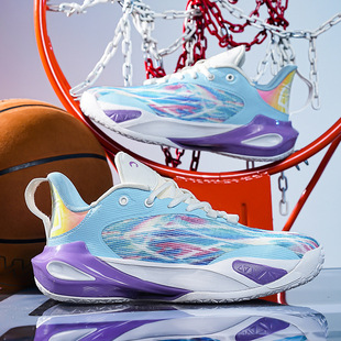 Actual Basketball Shoes 2025 New Summer Non-Slip Wear-Resistant Student Training Cushioning Breathable Couple Sports Shoes
