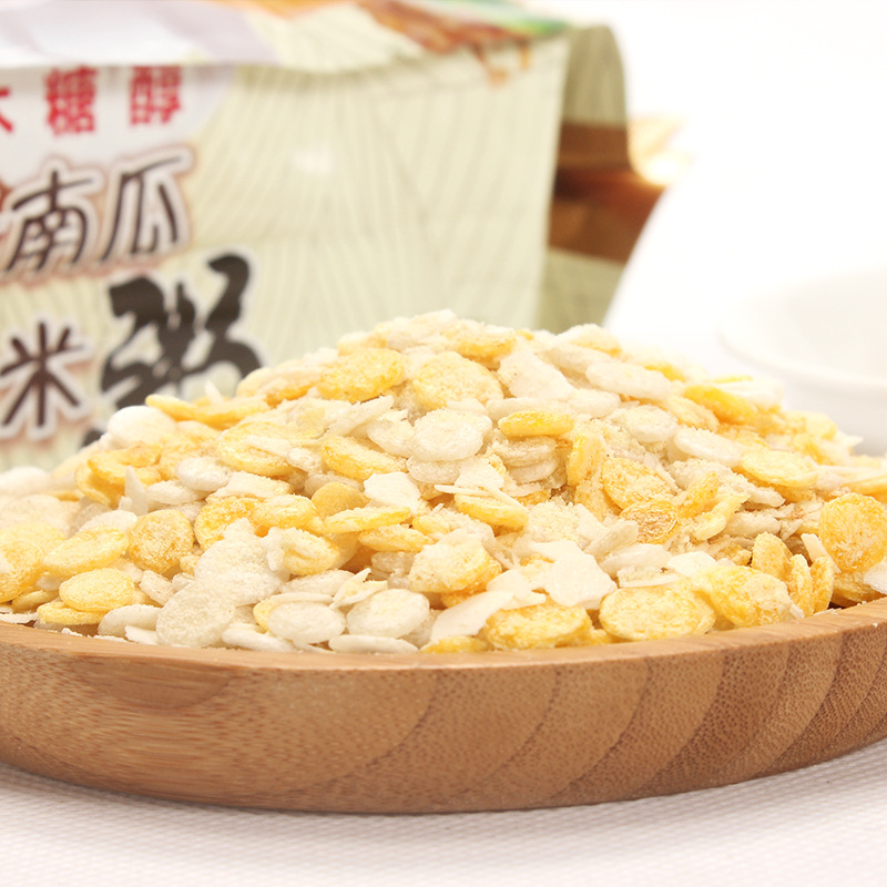 High Fiber Treasure Buckwheat Pumpkin Corn Porridge, No Added Sugar, No Artificial Sweeteners, Food for Diabetics, Snack, Xylitol Substituted Breakfast Porridge