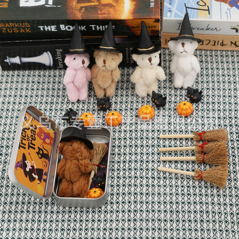 跨境热销Halloween Teddy Gift Box可爱万圣节泰迪熊礼盒创意礼品|undefined