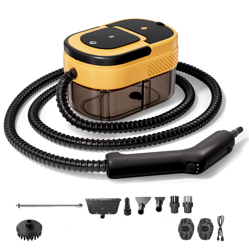 Instant Heating Steam Machine with 1.6L Large Outlet Pipe, Remote Control, Intelligent Remote Control Gun, and High-Temperature Steam Cleaning Machine Instant Heating Steam Machine with 1.6L Large Outlet Pipe, Remote Control, Intelligent Remote Control Gun, and High-Temperature Steam Cleaning Machine
