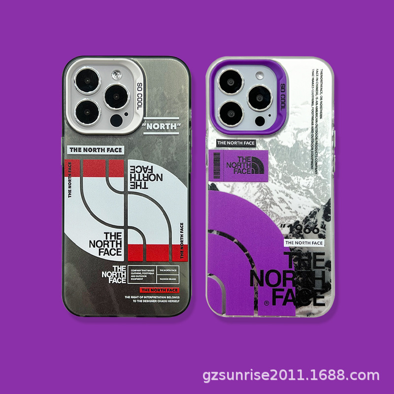 NORTH FACE camera protection factory phone case for iPhone15ProMax/15/14/13 NORTH FACE camera protection factory phone case for iPhone15ProMax/15/14/13