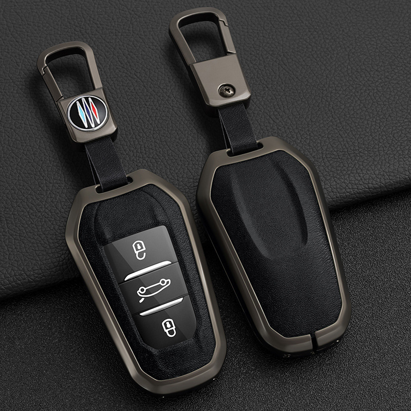 Suitable for Sekolon RT2/RT1 Jedi K750 motorcycle all-inclusive key case metal protective cover shell buckle