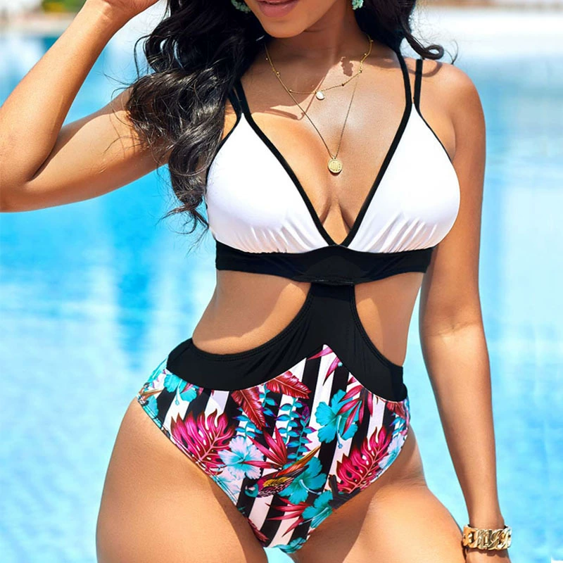 Swimwear for swimming, 2022, high waist, Aliexpress, backless, European style