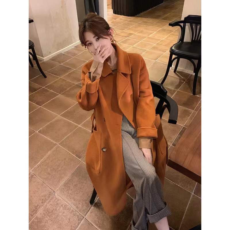 Double-faced Cashmere Coat - Fashionable Look