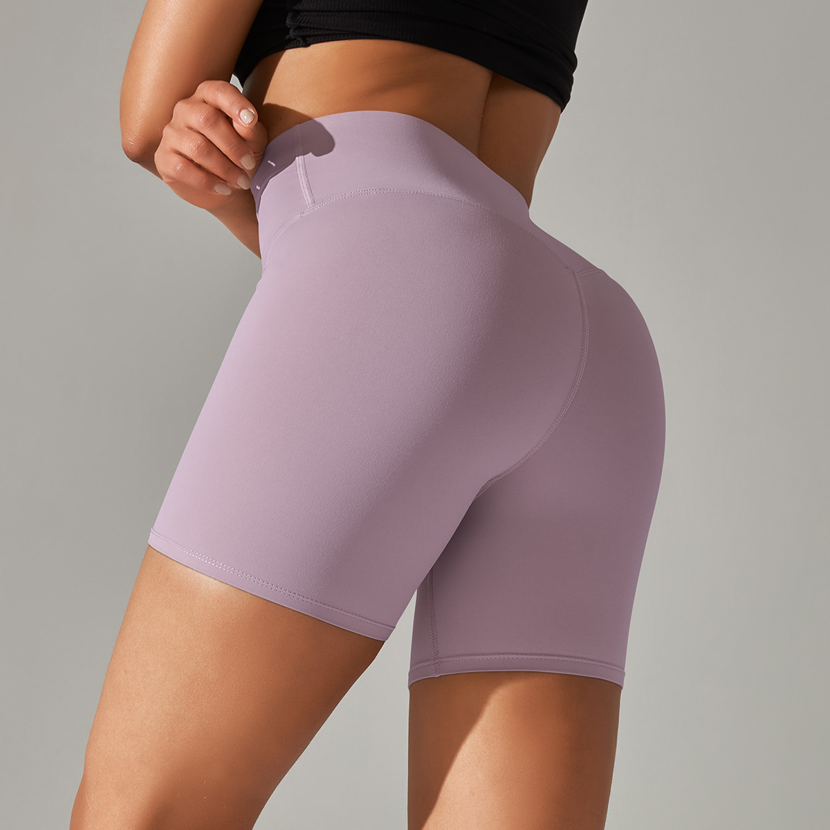 Casual Sport Style Solid Color Nylon Spandex Active Bottoms Leggings display picture 32