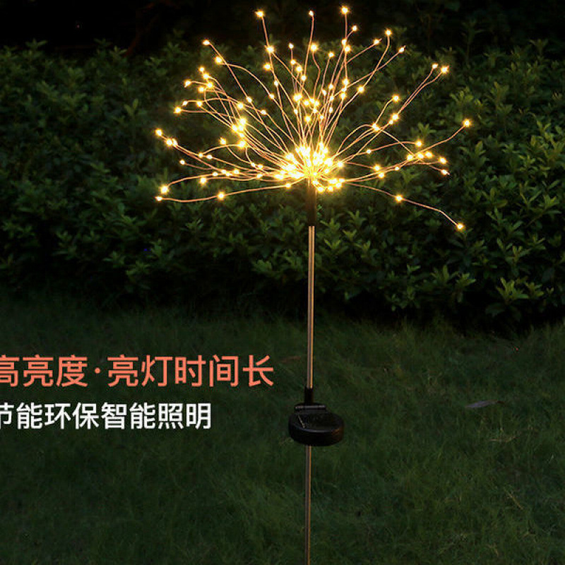 따뜻함 - 따뜻한 색상 - 8가지 기능 - 120개의 조명과 밝은 버전 [1개]