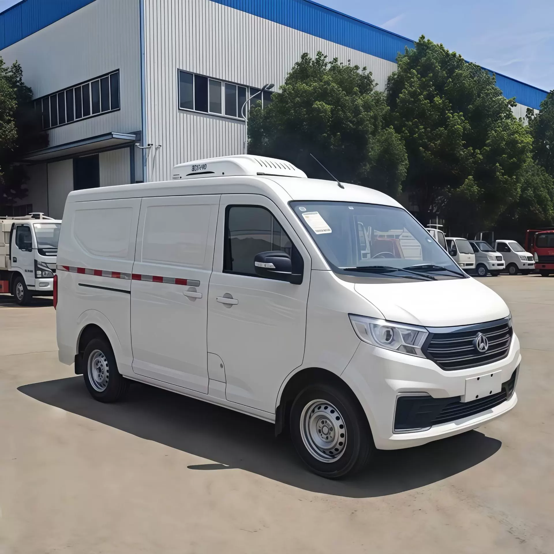 面包式冷藏车 蓝牌冻货食品果蔬保鲜运输车可出口 小型冷藏保温车