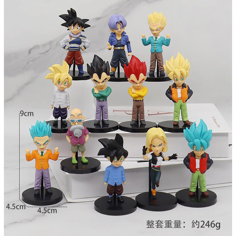 漫画アニメーションシリーズハンドモデル海賊ドラゴンボール装飾品ヒーロー王連合クリップ人形|undefined