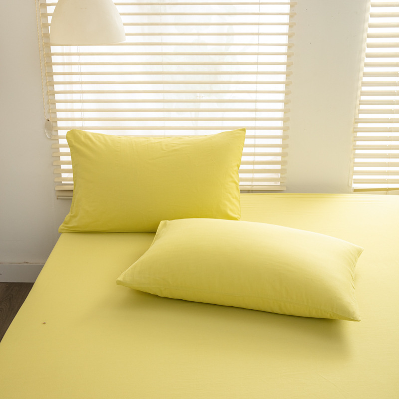 Cuerpo de almohada de lavado japonés de algodón 40 cubas de almohada de piel de algodón un par de cubas de almohada de twill