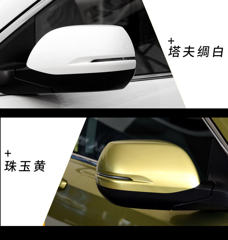Suitable for Honda Crv Rearview Mirror Housing Cover, Hao Ying Reversing Mirror Cover, Modified Electroplated Reflector, Carbon Fiber