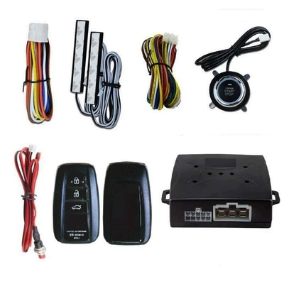 A6 Foreign Trade Product Model: Car anti-theft device - style-6-remote-control-english