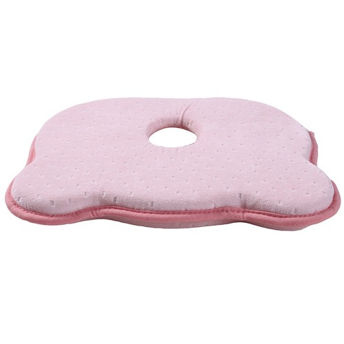 Cross-border velvet baby pillow 0-1 year old newborn shaping pillow children's anti-tilt head correction pillow