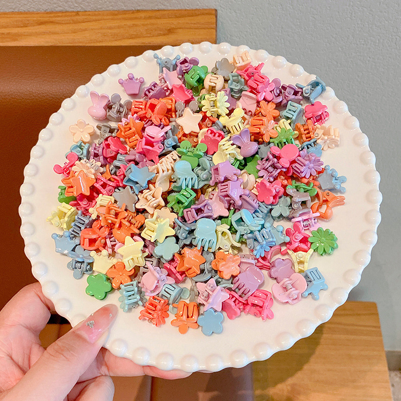 Children's Small Grab Clip Styling Girl's Broken Hair Grab Clip Girl's Baby Headwear Children's Cute Hairpin Hairpin Women's Wholesale