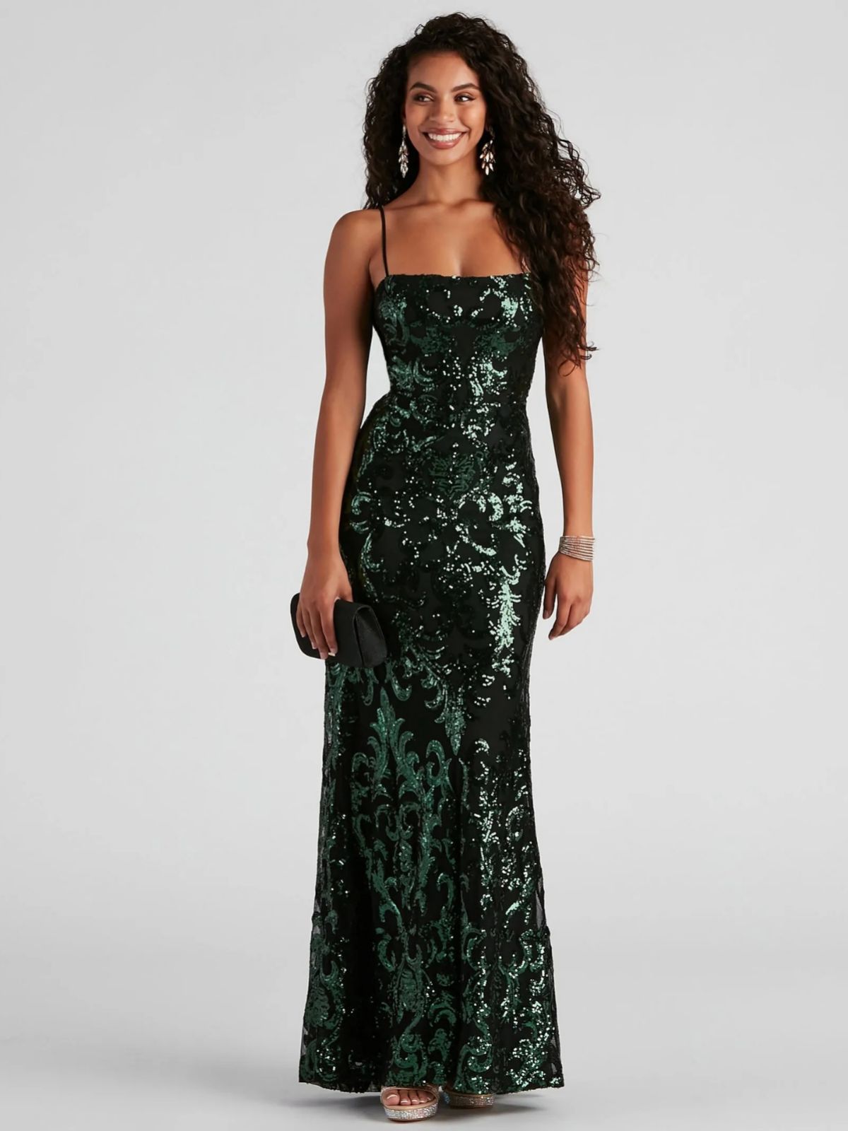 Vestido de Verano Nuevo Estilo Europeo y Americano, Vestido Formal Sexy, Vestido con Tirantes de Lentejuelas, Vestido de Noche Elegante para Eventos Sociales image 8