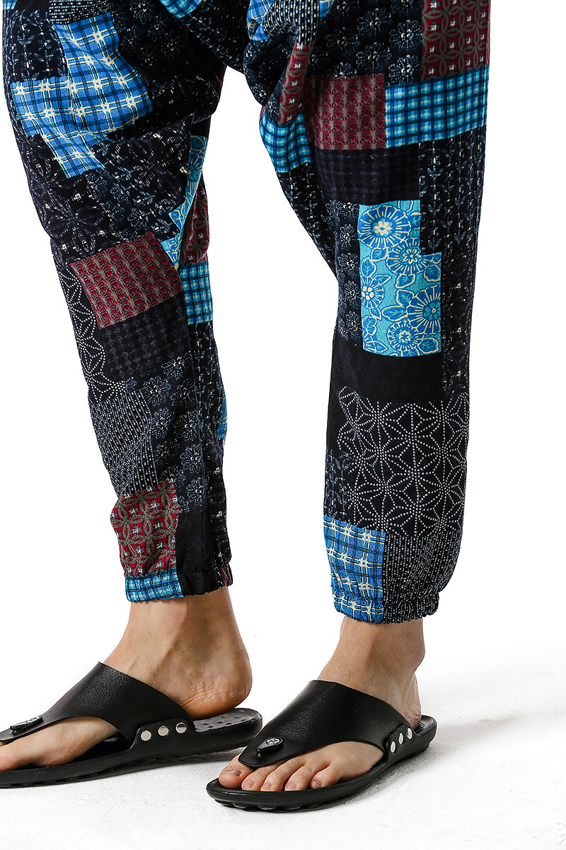 men's and women's foreign trade Harun yoga pants loose bohemian pants hanging pants moth pants 90