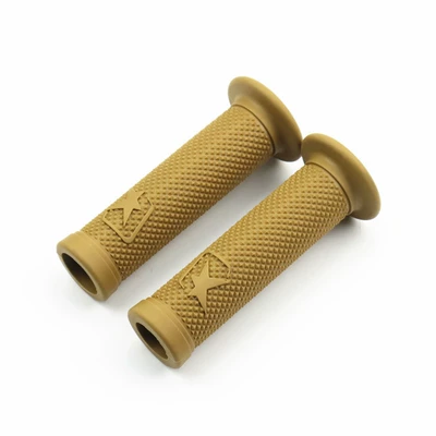 Rubber Sleeve, Non-Slip and Wear-Resistant, Motorcycle Handle Cover - khaki