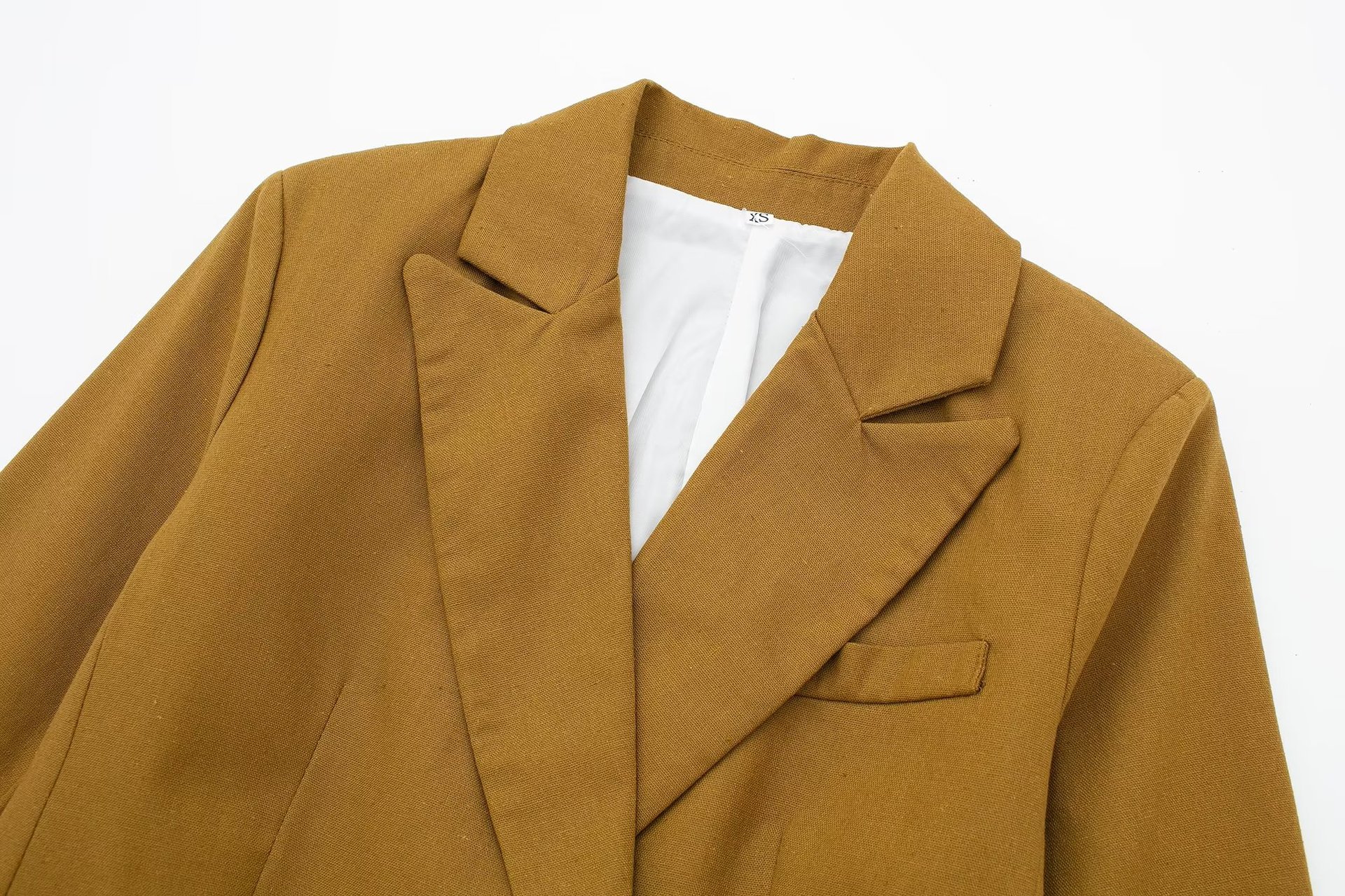 157g Weight Long Sleeve Sleeve Length Viscose fiber Fabric Type Pants Sets Sets Type 3 Pieces Set Quantity Daily Occasion Turndown Neckline Regular Fit Fit Type Solid Color Pattern Summer, Spring Season Women's Gender Business, Classic Style Style Women's Long Sleeve Blazers Business Classic Style Solid Color 112