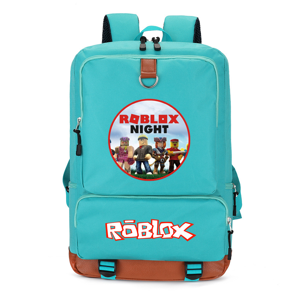 가상 세계 ROBLOX 게임 남녀 대용량 배낭 학교 가방 여행 가방 컴퓨터 가방 새로운