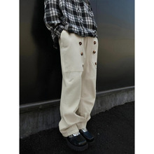 S 24466 Hawaiian cotton linen pants �������������г���
