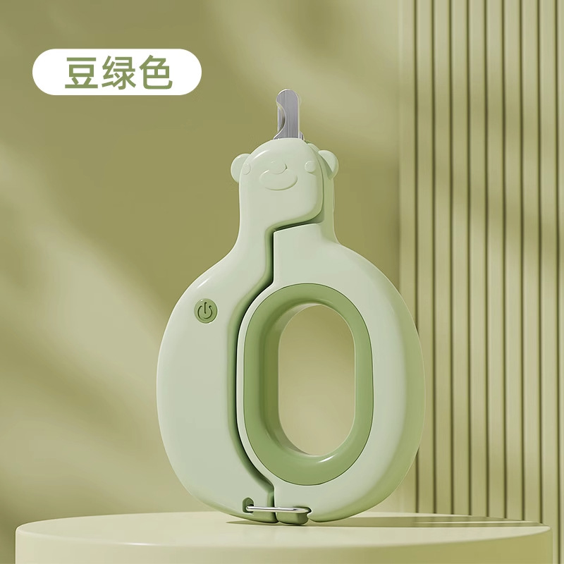 Tijeras especiales para cortaúñas para gatos, perros mascotas, gatitos, cachorros, gatitos, conejitos, garras de gato con luz, cortaúñas, artefacto