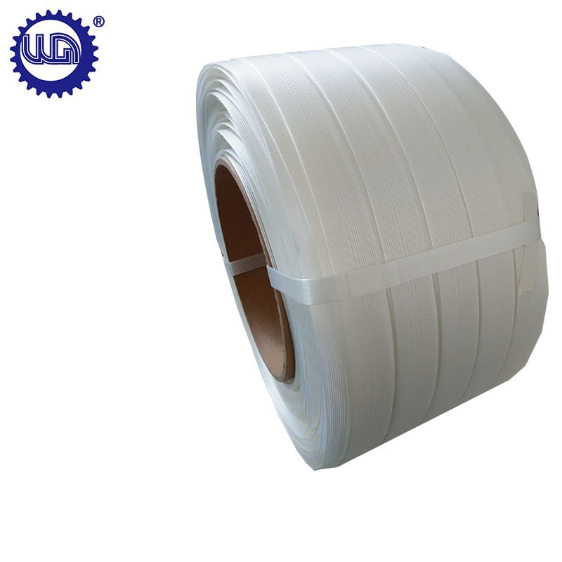 16mm纤维打包带柔性纤维打包带包装带捆绑带厂家批发白色纤维带