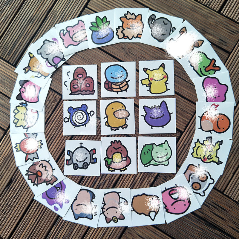 Cute children's cartoon waterproof tattoo stickers