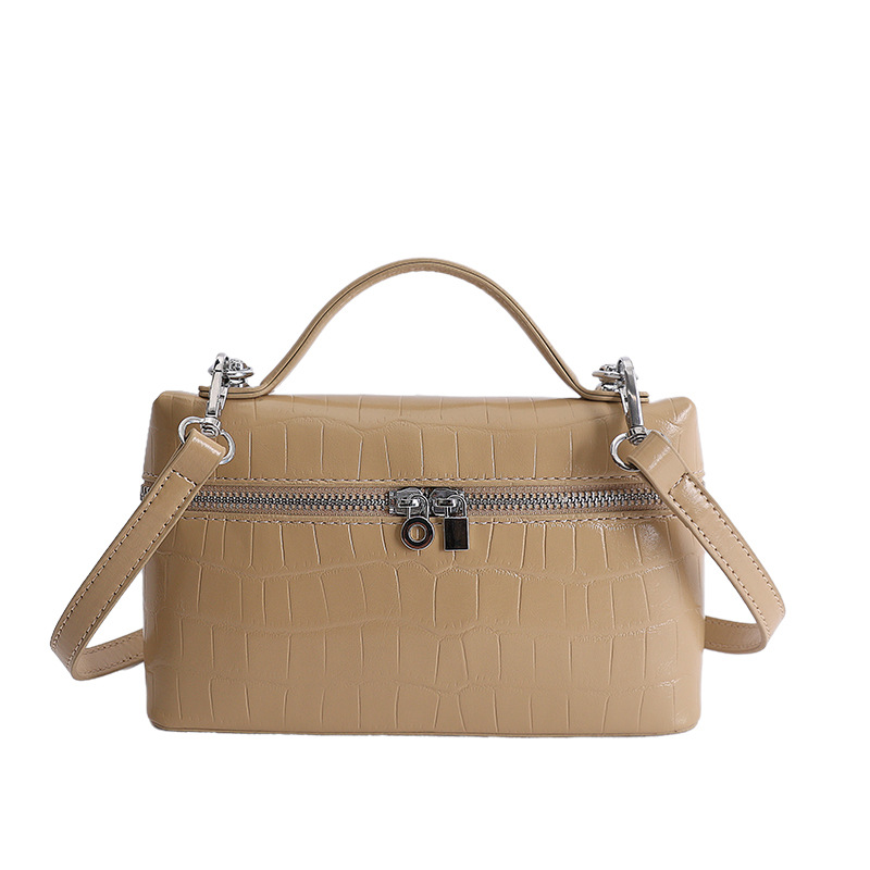 Bolso de mano cuadrado de piedra para mujeres 2026 ventas transfronterizas calientes nuevo nicho coreano de alta calidad bolso de moda