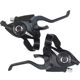 Mountain bike EF51-7 finger dial 21 speed mountain bike one-piece finger dial brake handle transmission bicycle brake handle
