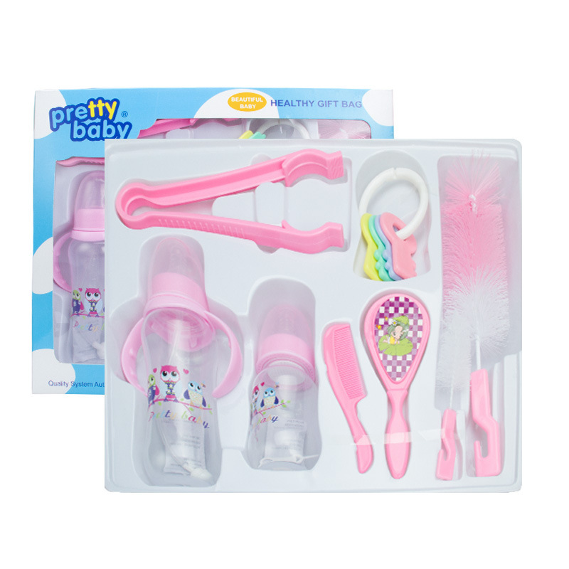 Set de Regalo de Biberones para Bebé de Plástico PP con Mango Portátil para Bebés image 16