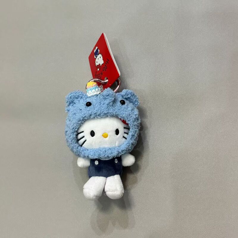 可爱头套kitty猫包包挂件毛绒玩偶钥匙扣小挂饰公仔礼物kitty挂件|undefined