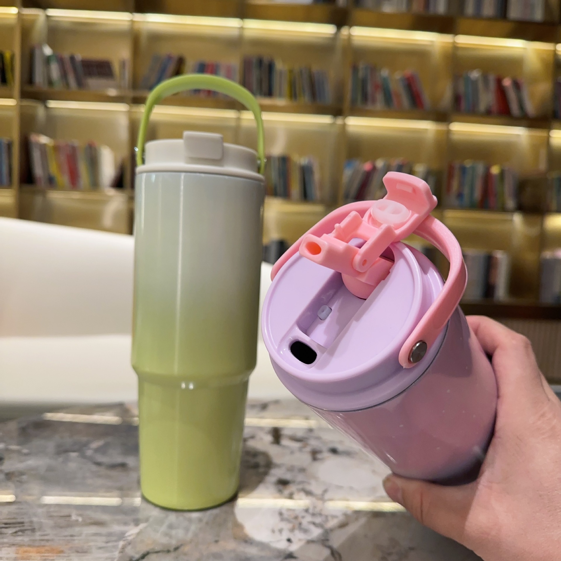 450g Weight Thermos Cup Kitchen and drinking utensils 1 Piece Quantity Indoor, Daily Occasion 201 Stainless Steel, 304 Stainless Steel Material Gradient Color Pattern Casual Style Casual Gradient Color 201 Stainless Steel 304 Stainless Steel Thermos Cup 1 Piece 3