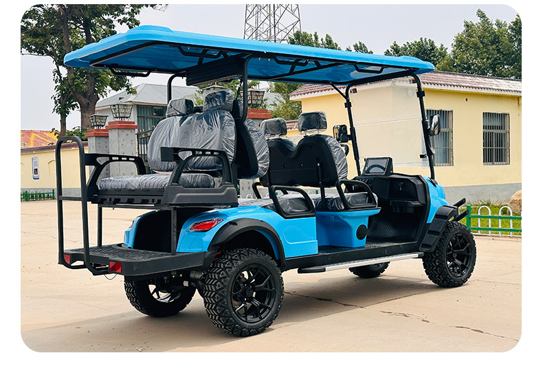 8-Seater Electric Golf Cart for Tourism, Sightseeing, Hotel Properties, Real Estate Tours, and Export